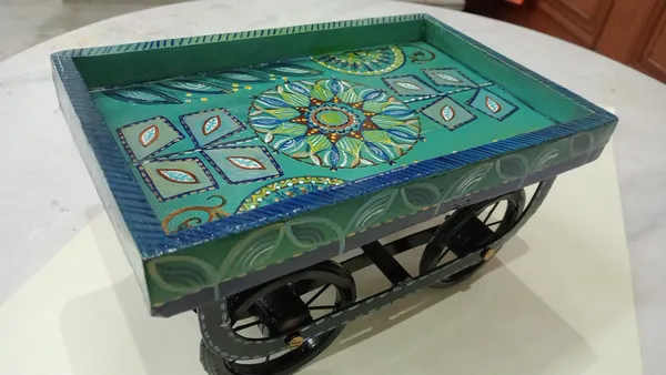 Serving_Trolley_(Thela)_|_Handcrafted_|_Add_A_Rustic,_Cultural_Centrepiece.