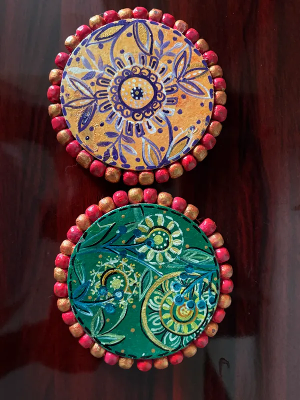 Coaster_|_Handcrafted_|_Set_Of_2_|_4".