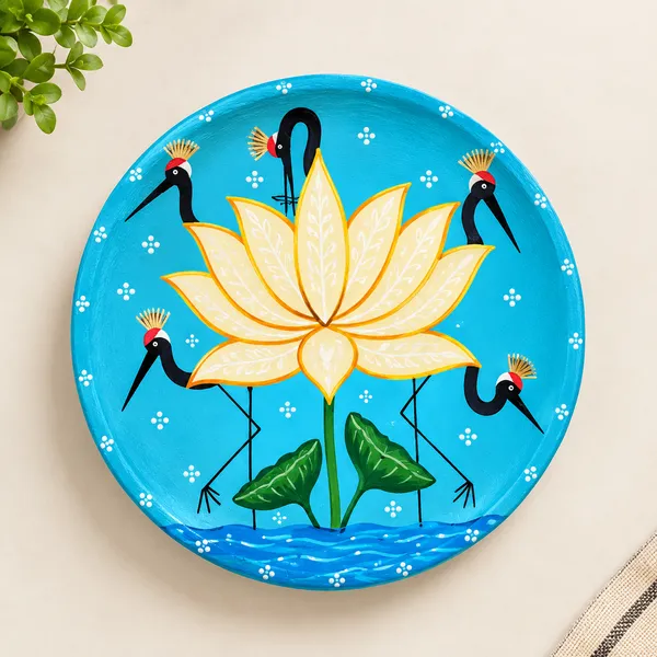 Lotus_|_Handcrafted_|_Wall_Decor_Plate