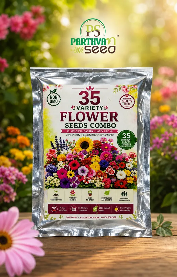 PARTHVA_SEEDS_45_Variety_Flower_Seeds_Combo