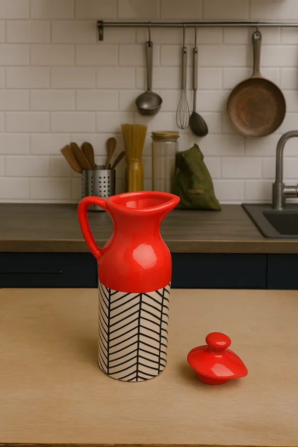 Red_Ceramics_Premium_Kitchen_Accessories_Oil_Bottle_For_Home_and_Kitchen