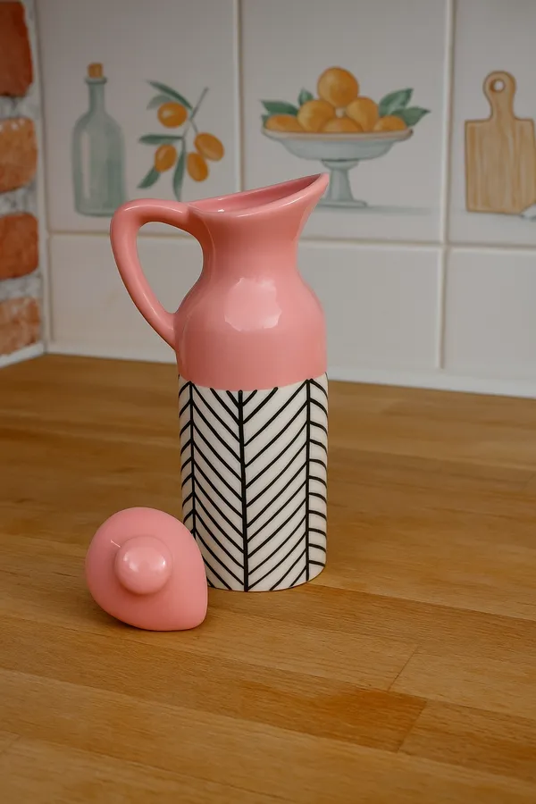 Pink_Ceramics_Premium_Kitchen_Accessories_Oil_Bottle_For_Home_and_Kitchen
