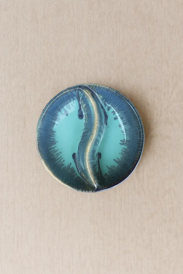 Blue_Ceramics_Elegant_Serveware_Snack_Plate_For_Home_and_Kitchen