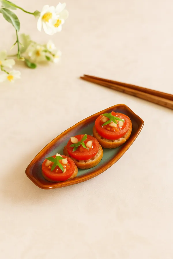 Greyish_Green_Ceramics_Elegant_Serveware_Snack_Plate_For_Home_and_Kitchen