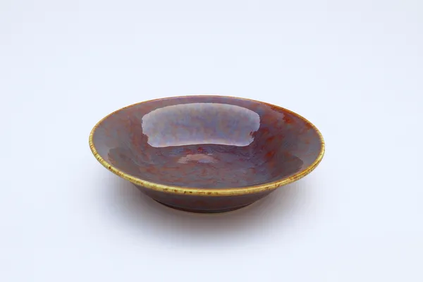 Deep_Brown_Ceramics_Fine_Dining_Tableware_Soup_Plate_For_Home_and_Kitchen