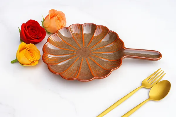Deep_Brown_Ceramics_Contemporary_Serveware_Pizza_Platter_For_Home_and_Kitchen