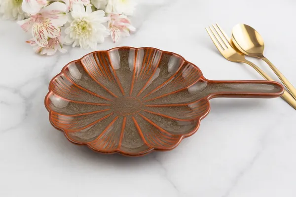 Deep_Brown_Ceramics_Contemporary_Serveware_Pizza_Platter_For_Home_and_Kitchen