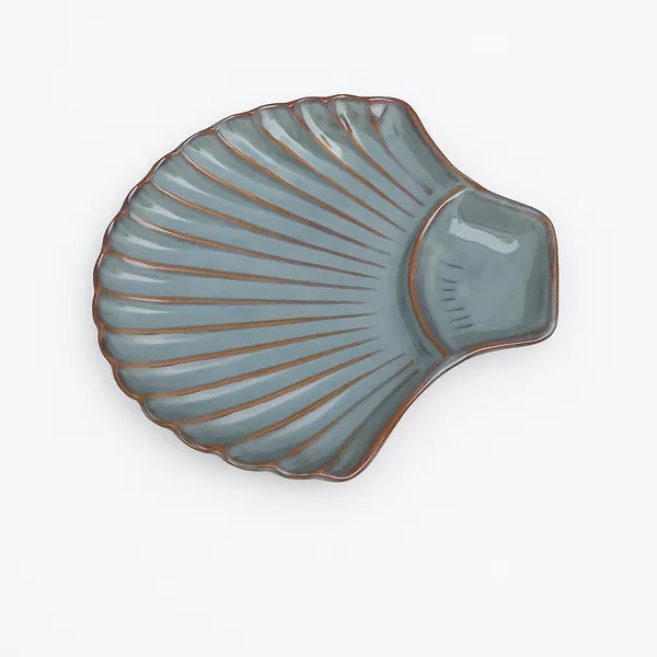 Greyish_Blue_Ceramics_Luxury_Decorative_Platter_For_Home_and_Kitchen