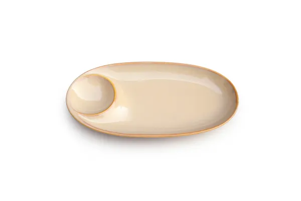 Beige_Ceramics_Premium_Chip_And_Dip_Platter_For_Home_and_Kitchen