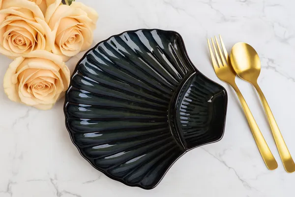 Black_Ceramics_Luxury_Decorative_Platter_For_Home_and_Kitchen