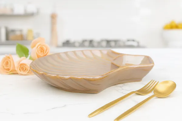 Light_Orange_Ceramics_Luxury_Decorative_Platter_For_Home_and_Kitchen