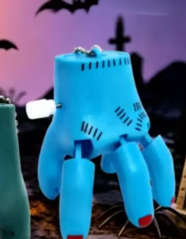 Blue_Plush_Robot_Soft_Toy_With_Tripod_Legs