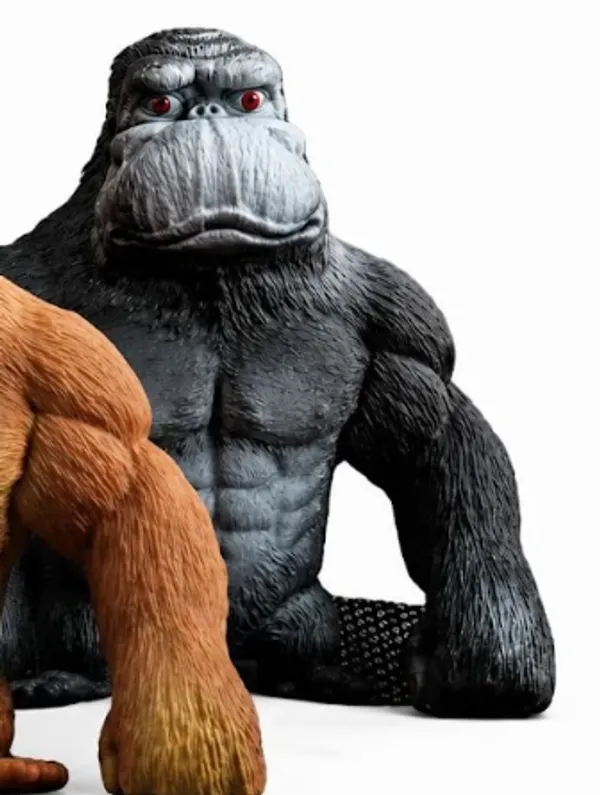 Black_Gorilla_Red_Eyes_Rubber_Stress_Relief_Action_Figure_-_Pack_of_2