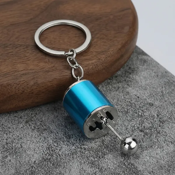 Metallic_Blue_Metal_Gear_Shift_Knob_Keychain