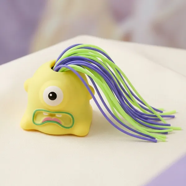 Yellow_Rubber_Monster_Character_Ribbon_Hairband_For_Kids