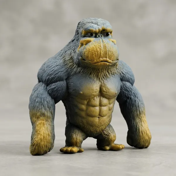 Rubber_Realistic_Gorilla_Action_Figure_Collectible_Toy_-_Pack_of_2