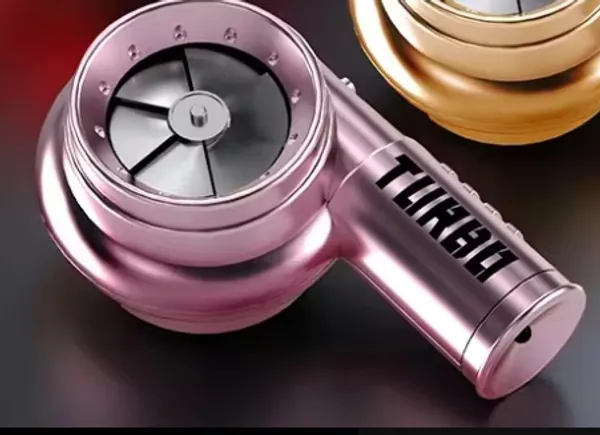 Pink_Metallic_Hair_Dryer_With_Diffuser_Attachment