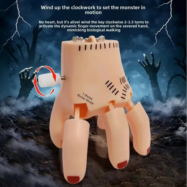 Wind-Up_Walking_Monster_Hand_Clockwork_Toy