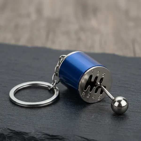 Violet_Metal_Manual_Gear_Shift_Knob_Keychain