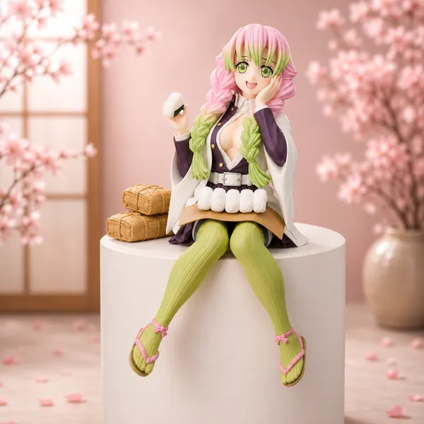 Anime_Character_Pvc_Collectible_Figure_Pink_Hair_Green_Eyes