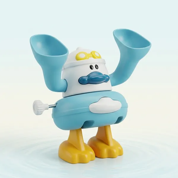 Blue_White_Yellow_Plastic_Character_Bath_Toy_For_Kids_-_Pack_of_2