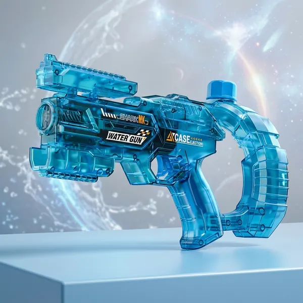 Blue_Transparent_Space_Theme_Water_Gun_With_Light_Effects