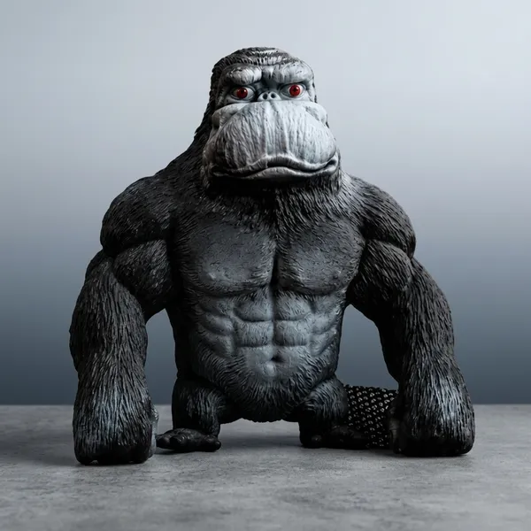 Black_Gorilla_Red_Eyes_Rubber_Stress_Relief_Action_Figure_-_Pack_of_2