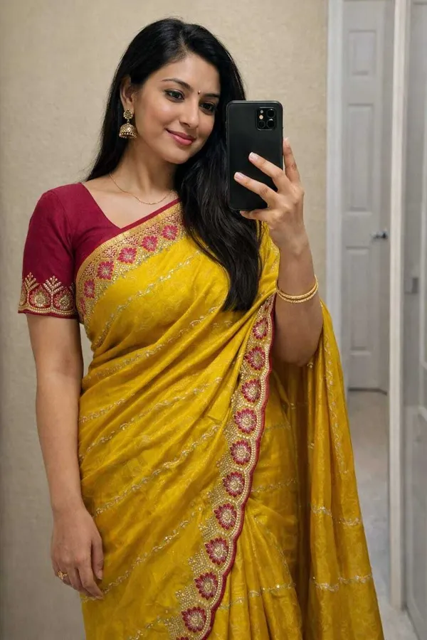 RUHU_CREATION_Embroidered_Banarasi_Jimmy_Jimmy_Saree_(Multicolor)