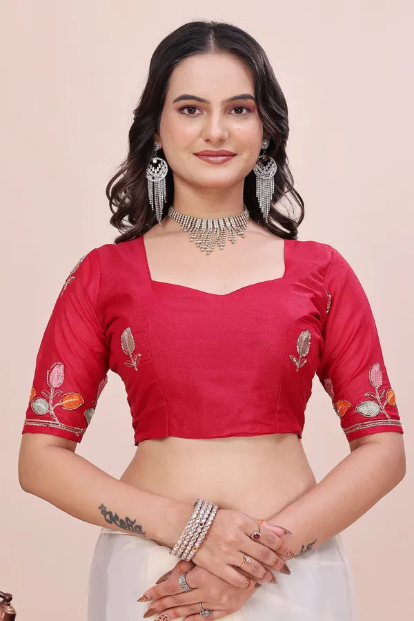 RUHU_CREATION_Embroidered_Bollywood_Chiffon_Saree_(White)