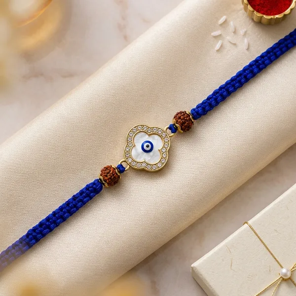 Blue_Braided_Rakhi_With_Evil_Eye_And_Rudraksha_Beads_(Pack_Of_6)