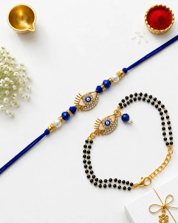 Golden_Evil_Eye_Charm_Rakhi_And_Mangalsutra_Combo_Set_(Pack_Of_1)