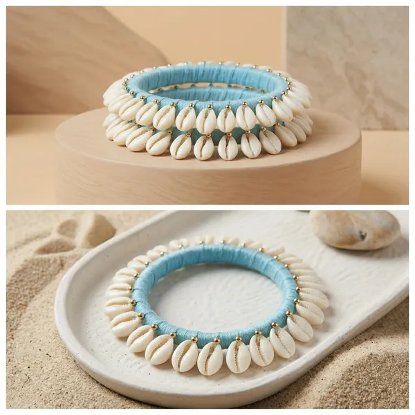 Turquoise_Blue_Cowrie_Shell_Bohemian_Bangles_For_Women_Set_of_2