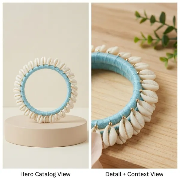 Turquoise_Blue_Cowrie_Shell_Bohemian_Bangles_For_Women_Set_of_2