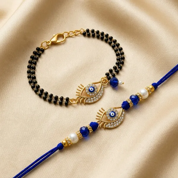 Golden_Evil_Eye_Charm_Rakhi_And_Mangalsutra_Combo_Set_(Pack_Of_1)