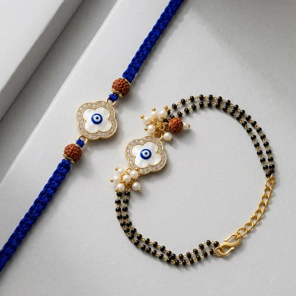 Blue_And_Black_Beaded_Evil_Eye_Rakhi_Bracelet_Set_For_Men_(Pack_Of_2)