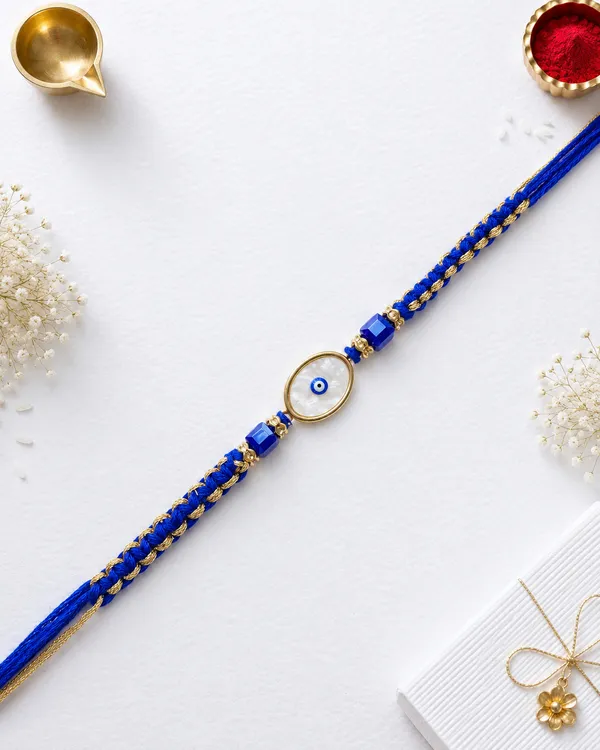 Blue_Evil_Eye_Rakhi_With_Gold_Accents_(Pack_Of_5)