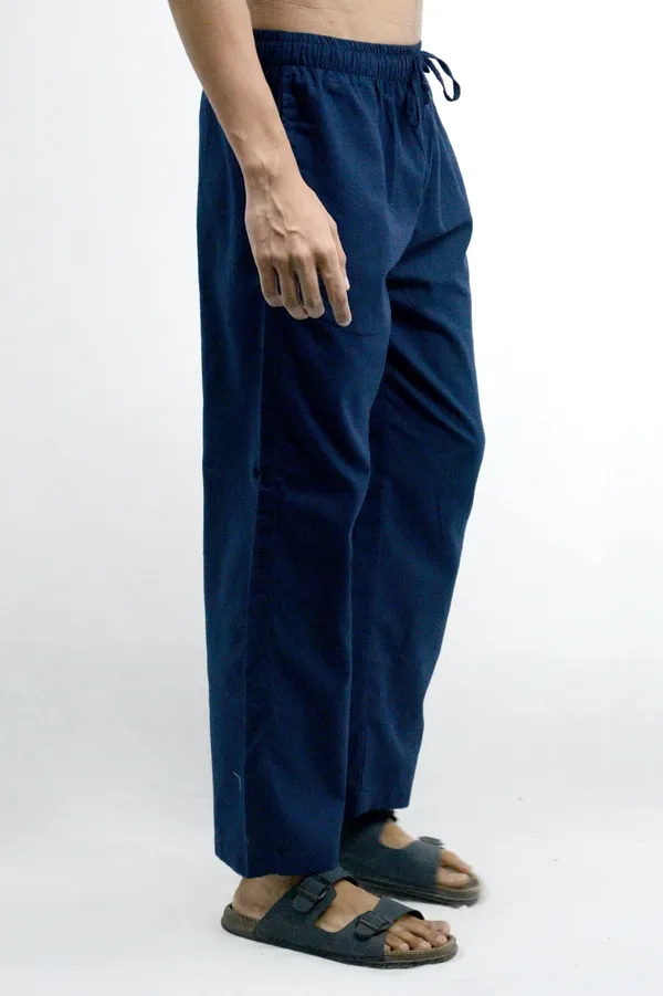 Navy_Blue_Drawstring_Straight_Fit_Pants_for_Men