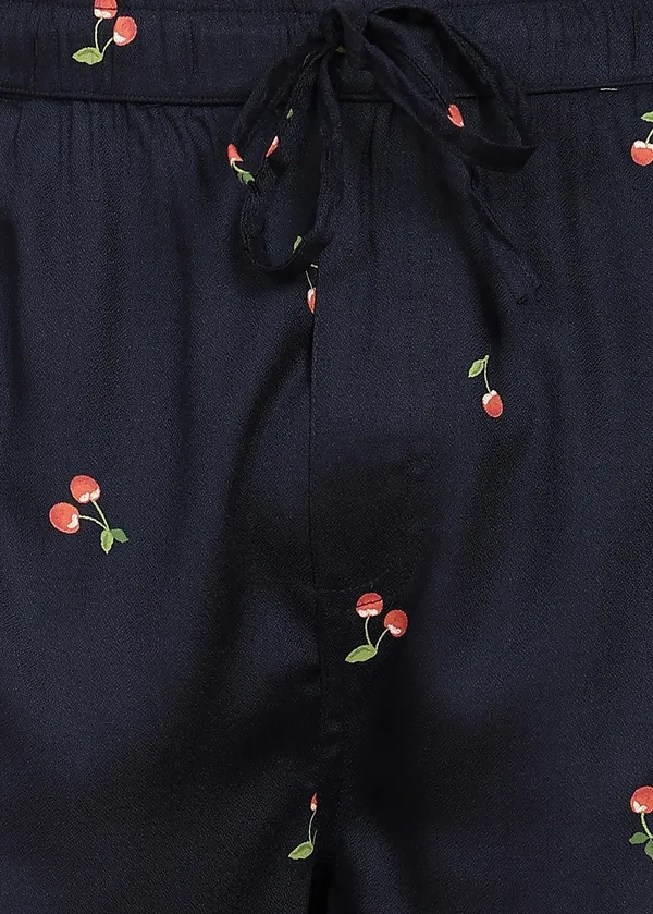 Navy_Blue_Cherry_Printed_Drawstring_Shorts_for_Men