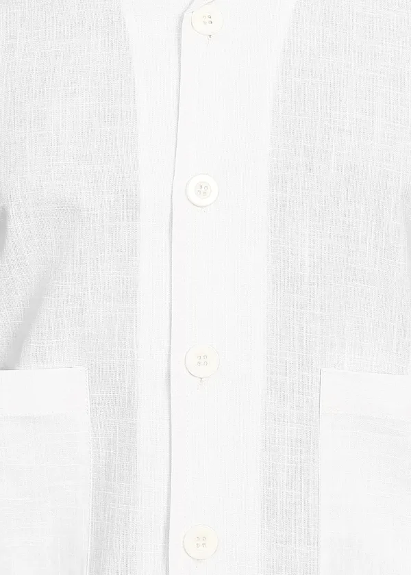 White___Short_Sleeve_Shirt_and_Shorts_Set_for_Men