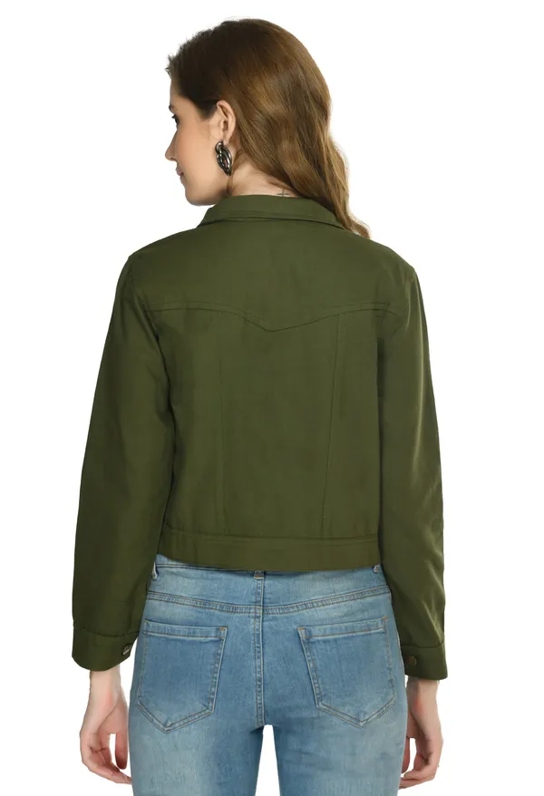 Olive_Green_Button_Front_Cropped_Jacket_for_Women