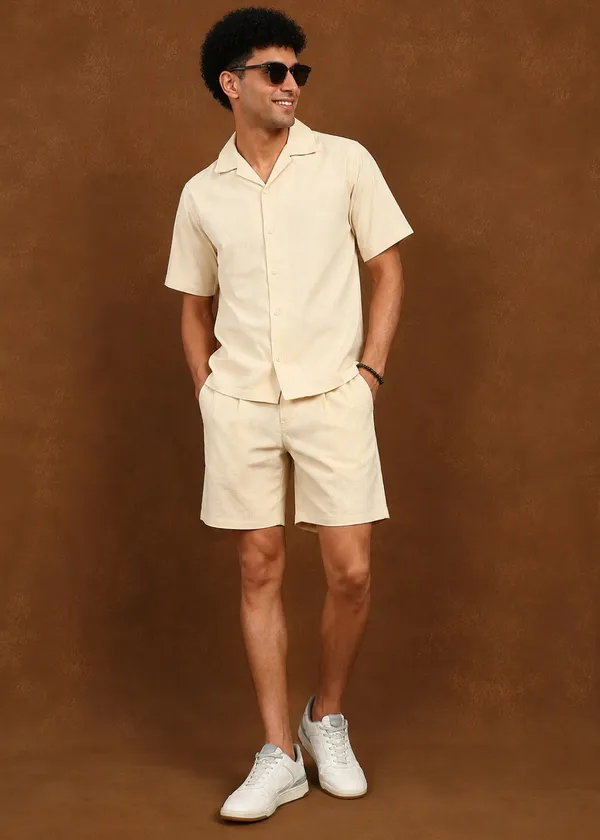Beige_Linen_Relaxed_Fit_Shirt_and_Shorts_Co-Ord_Set_for_Men