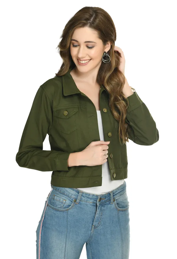 Olive_Green_Button_Front_Cropped_Jacket_for_Women