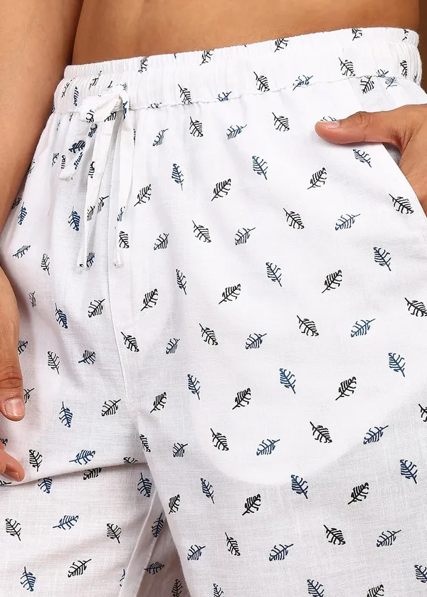 White_Printed_Drawstring_Shorts_for_Men