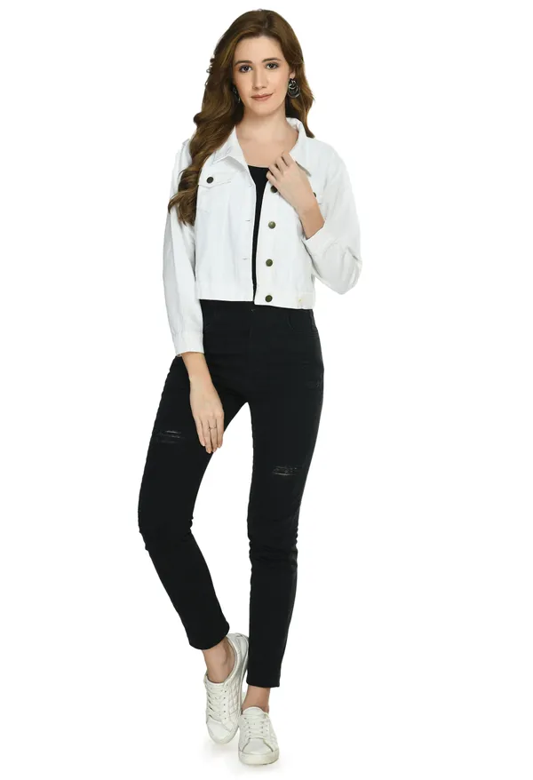 White___Cropped_Jacket_With_Distressed_Black_Detailing