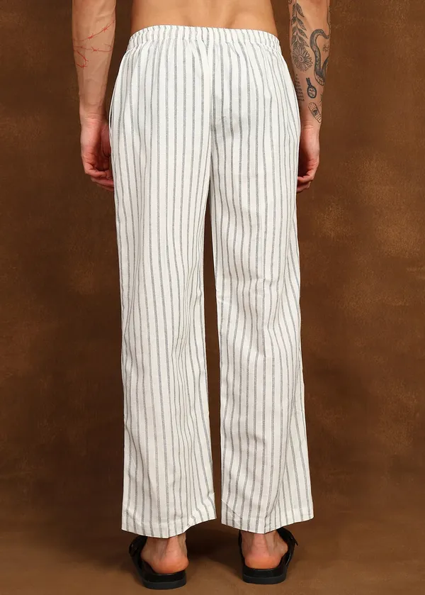 White_Grey_Striped___Lounge_Pants_for_Men