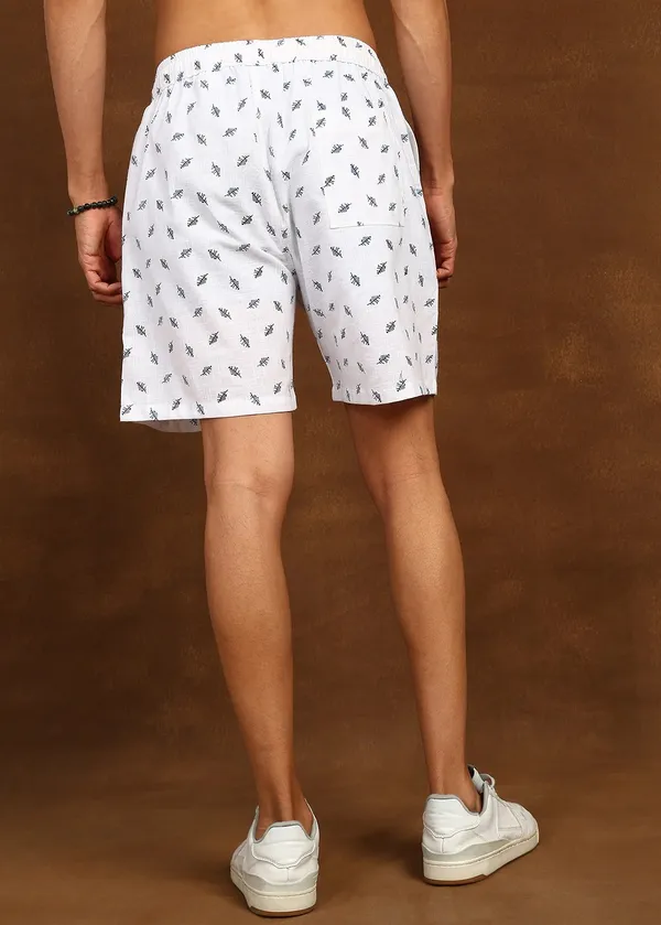 White_Printed_Drawstring_Shorts_for_Men