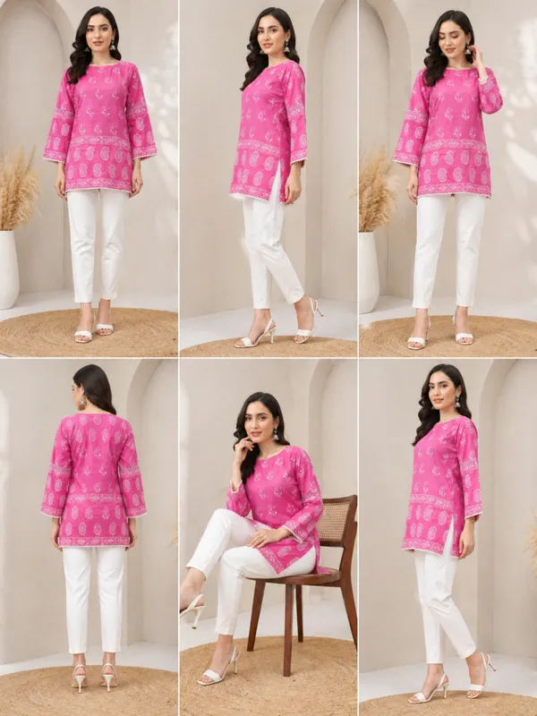 Pink_Printed___Straight_Short_Kurti_for_Women