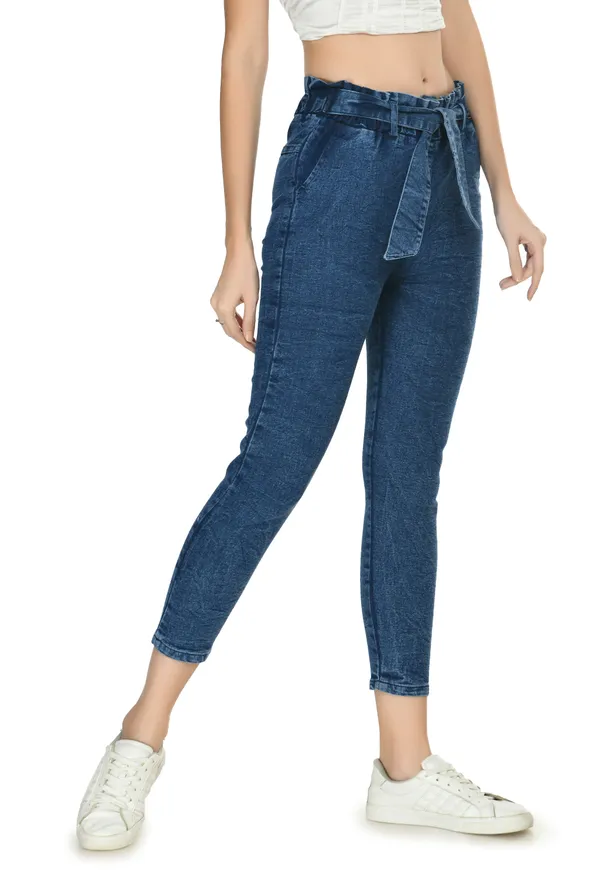Blue_Acid_Wash___Paperbag_Waist_Joggers_for_Women