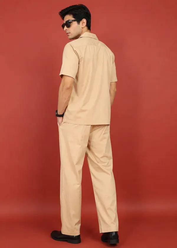 Beige___Collared_Shirt_and_Trouser_Co-ord_Set_for_Men