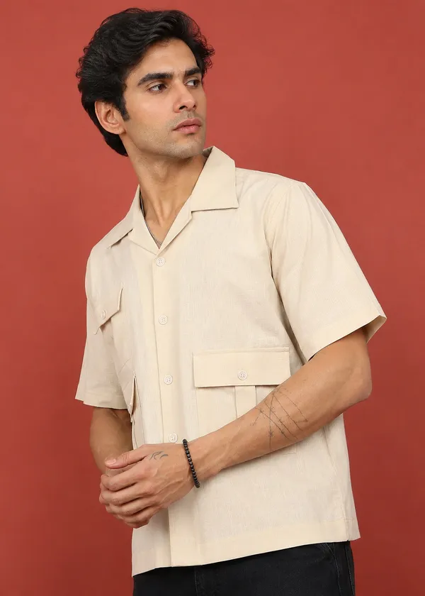 Beige___Utility_Short_Sleeve_Shirt_for_Men
